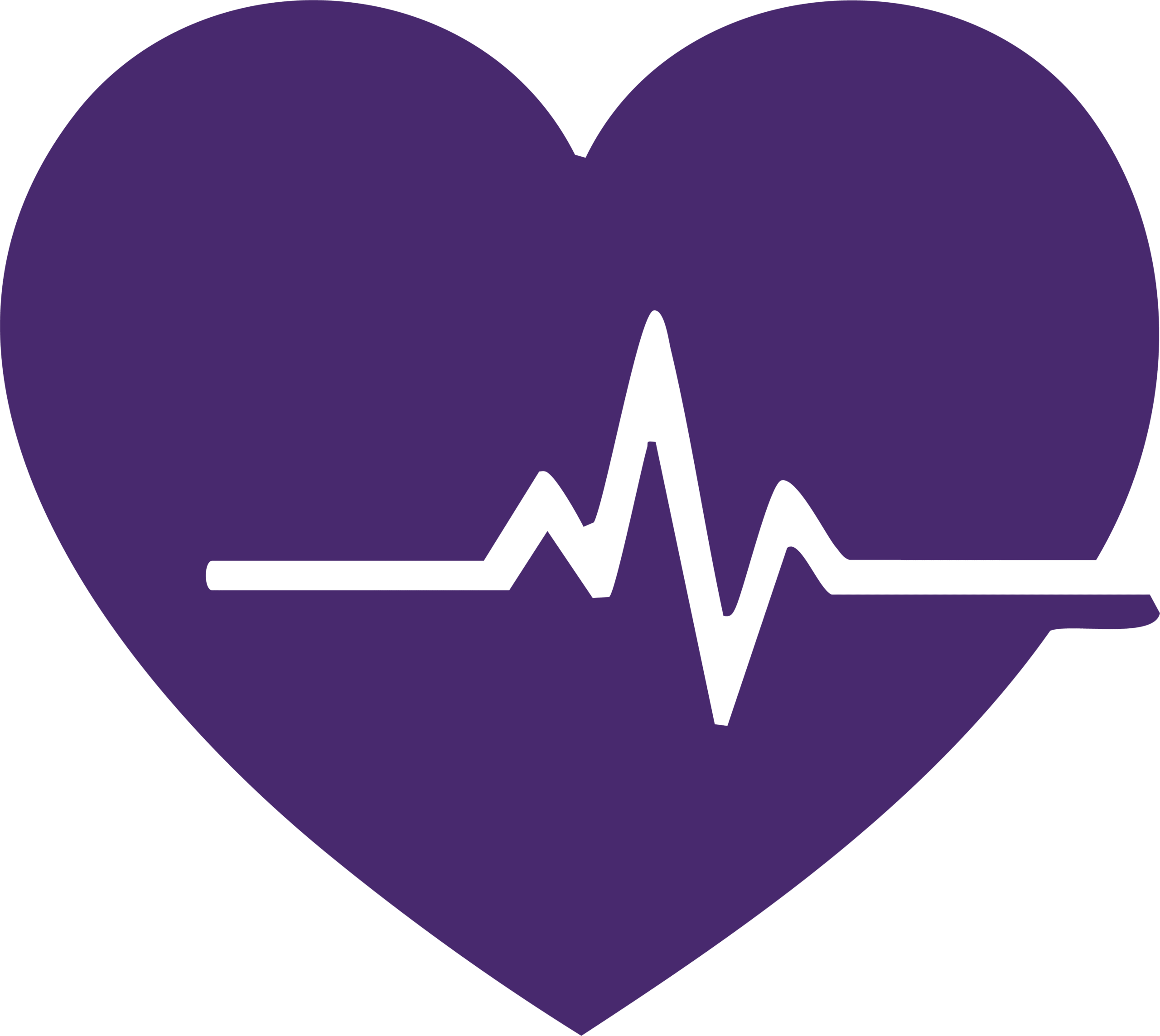 Heart icon symbolizing HRV and vagal tone Icon of a heart with a jagged line through it, symbolizing how VAVE™ enhances heart rate variability (HRV) and vagal tone.